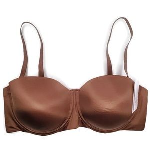 Auden Strapless Bra 36D Wired Lined Convertible